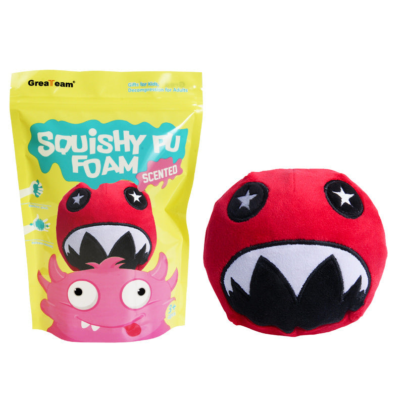 Plush slow rebound doll