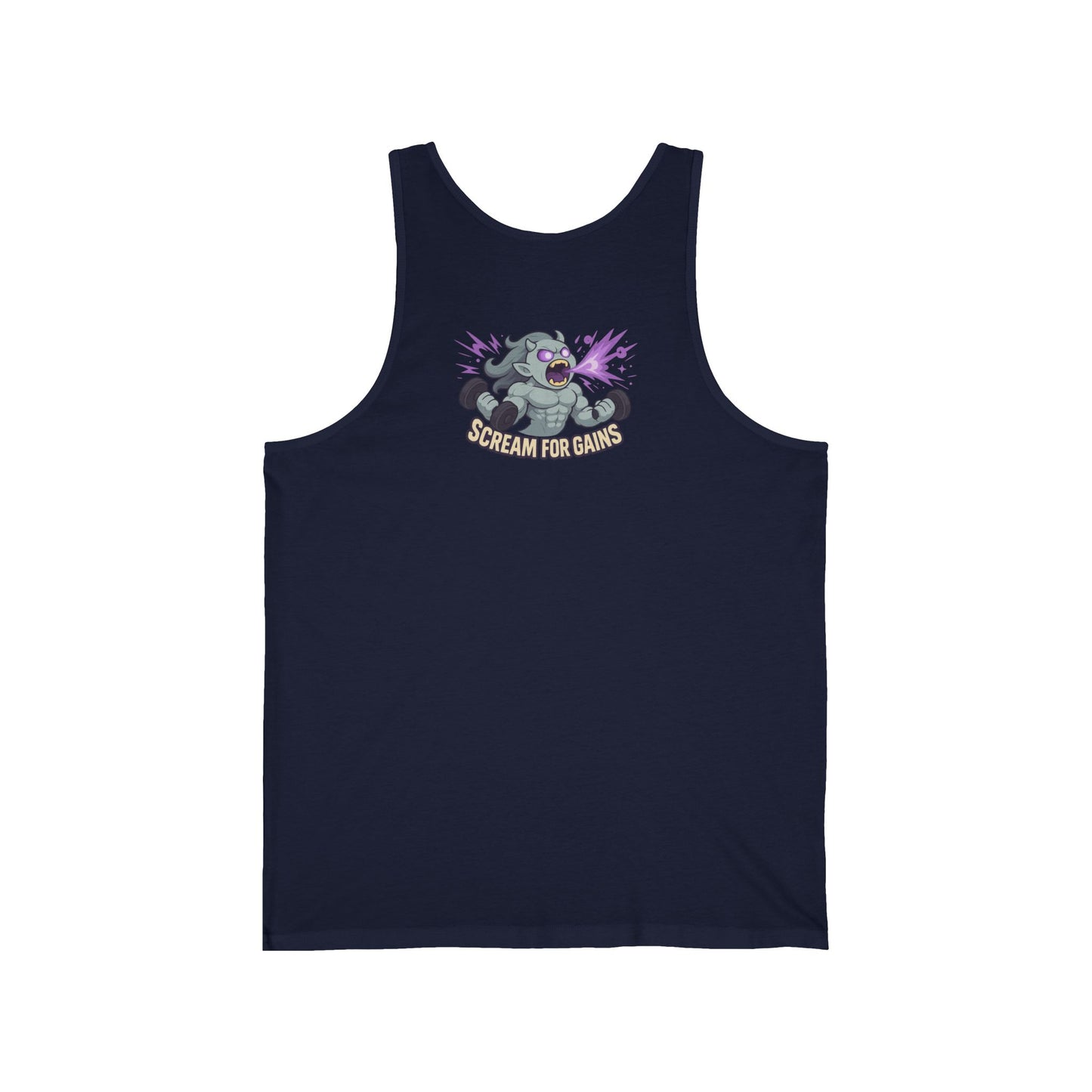 Workout Tank, Scream for Gains, Gym Tank