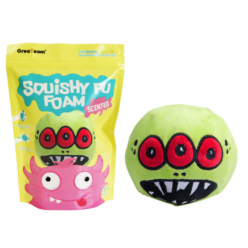 Plush slow rebound doll