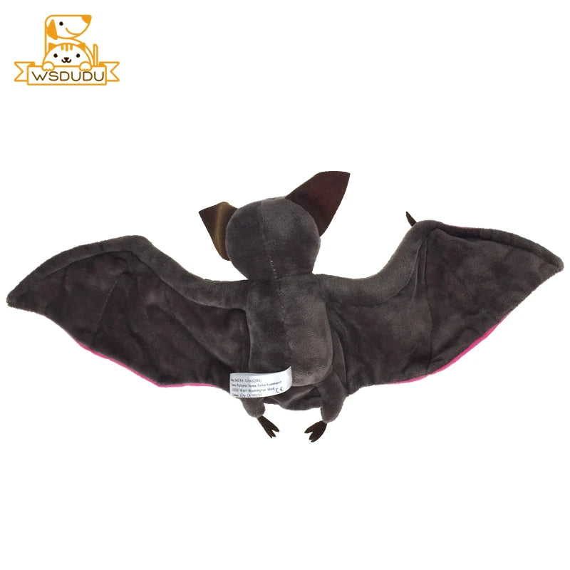 Fledermaus Plüschtier mit flexiblen Flügeln, Weiches Stofftier, Halloween Dekor