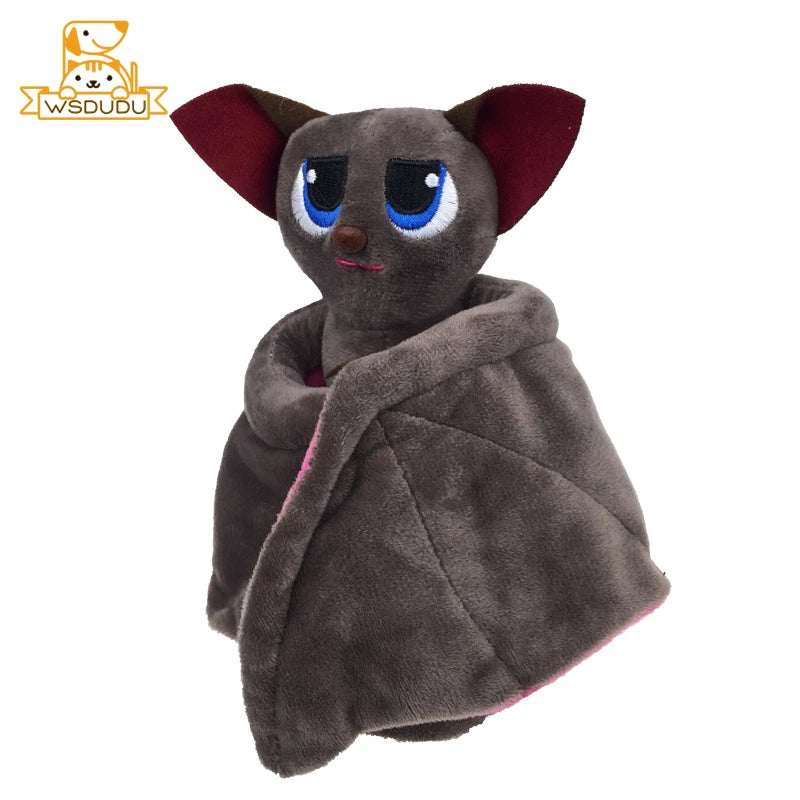 Fledermaus Plüschtier mit flexiblen Flügeln, Weiches Stofftier, Halloween Dekor