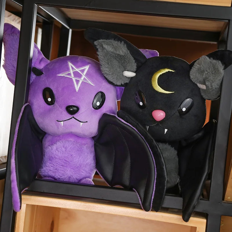 Verschiedene, Vampir-Plüsch-Fledermaus, gefülltes Gothic-Halloween-Plüsch, Plüschkreatur