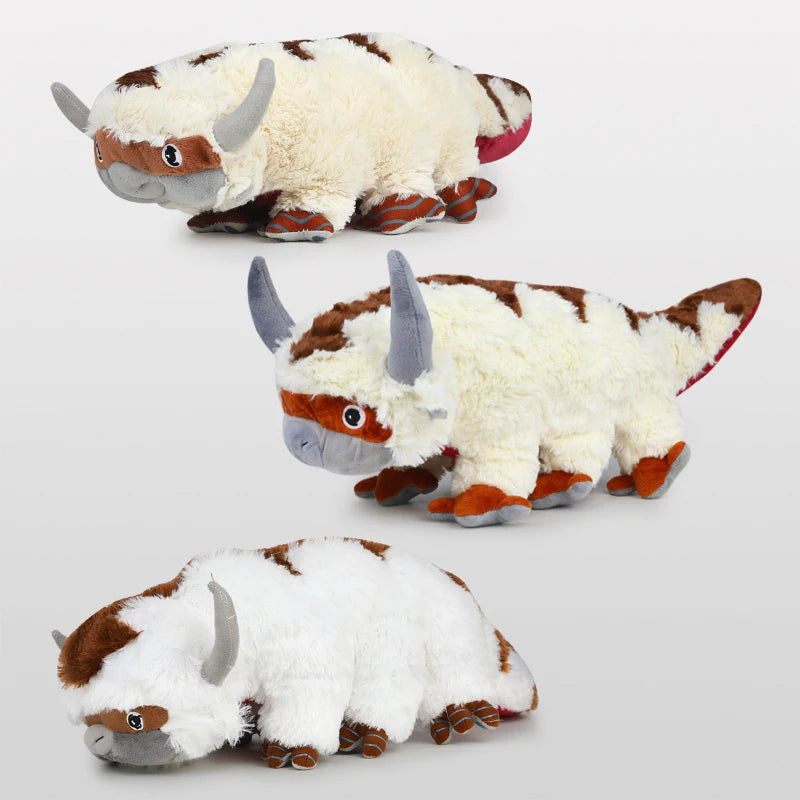45-55cm Anime Avatar der Herr der Elemente Appa Plüschtiere, weiche Kuscheltiere