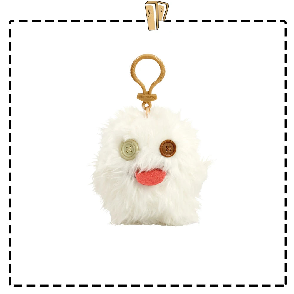 Fuggler Lustiges hässliches Monster, Original-Plüschpuppe, Zähne, Monster-Anhänger, Schlüsselanhänger, 9,5–14 cm