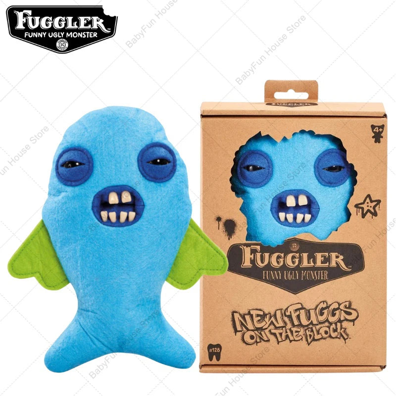 Original Fuggler Lustiges hässliches Plüschmonster mit Zähnen