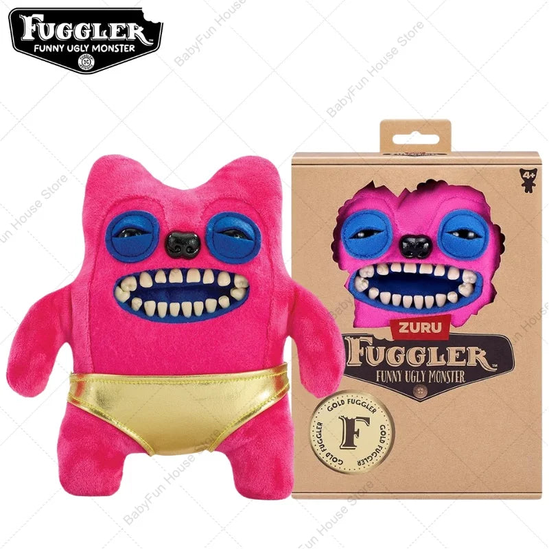 Original Fuggler Lustiges hässliches Plüschmonster mit Zähnen