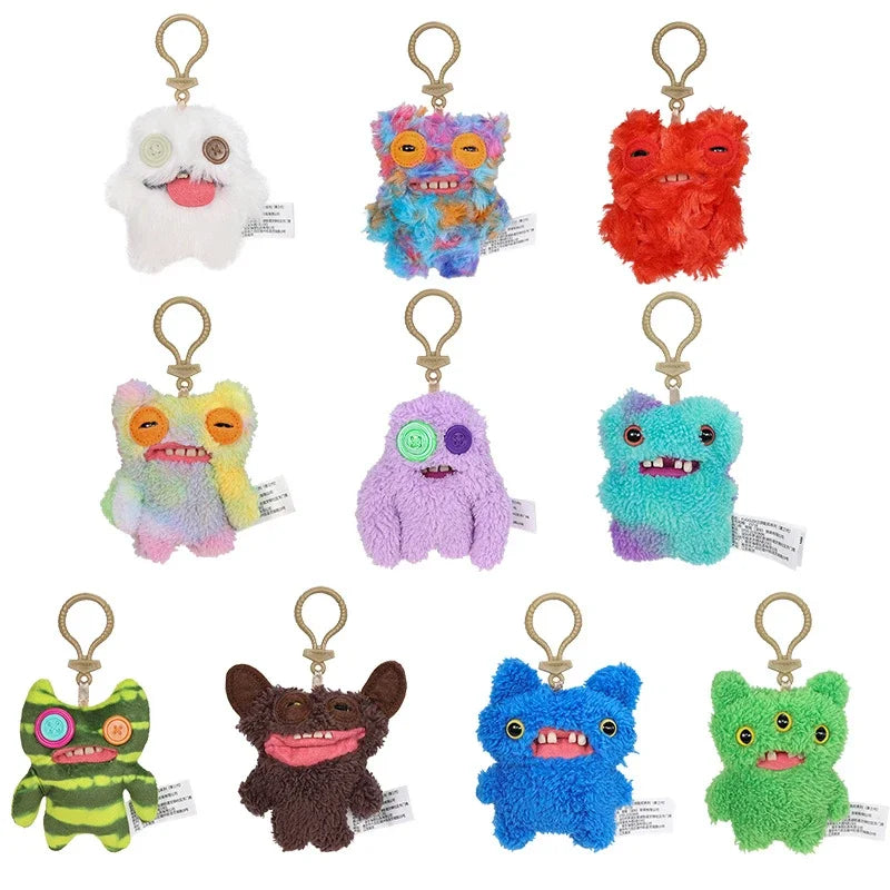 Fuggler Lustiges hässliches Monster, Plüschspielzeug, Schlüsselanhänger Kawaii Fuggler Monster