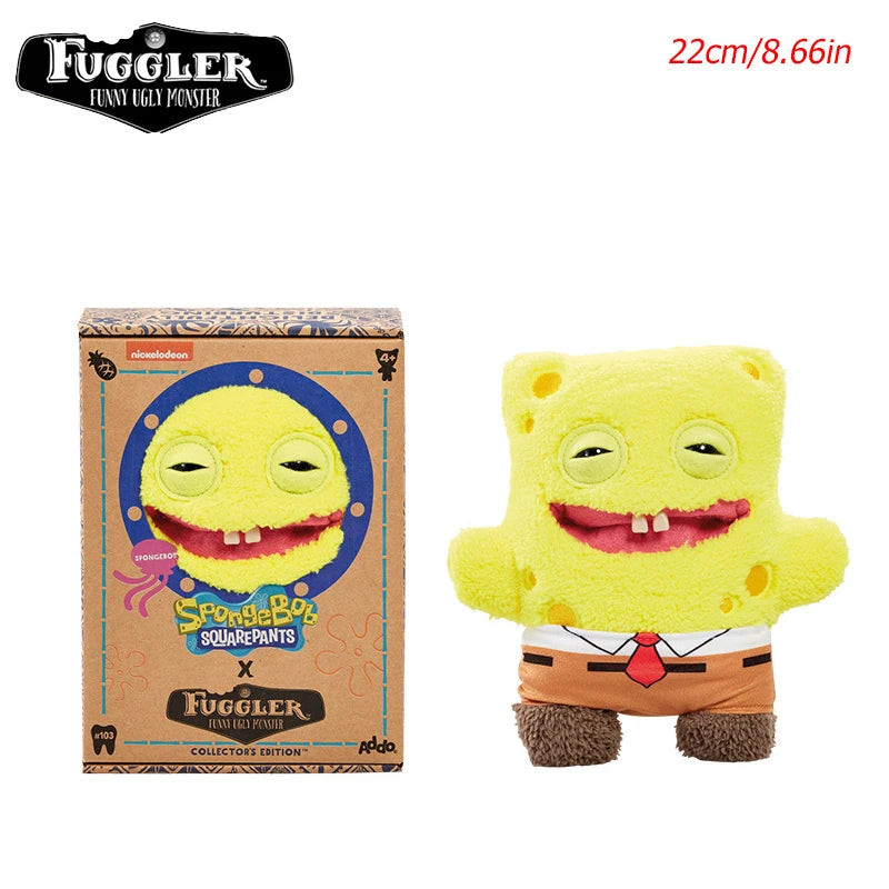 Original Fuggler-Monster-Plüschtiere, lustige Monster mit hässlichen Zähnen, Fuggler-Plüschpuppe
