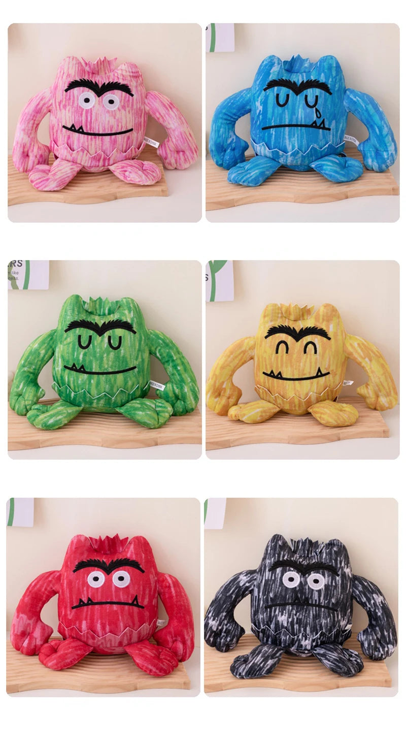 Süßes Monster-Plüschtier, Kuschelweiches Emotionsmonster, kleiner Anhänger