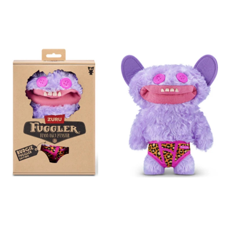 Original Fuggler Teeth Monster Plüschpuppe, hässliches Monster, lustiges Spielzeug