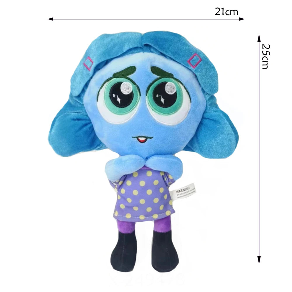 Verschiedene Inside Out 2 Plüschpuppen und Schlüsselanhänger