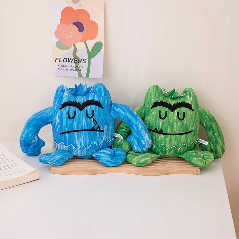 Süßes Monster-Plüschtier, Kuschelweiches Emotionsmonster, kleiner Anhänger
