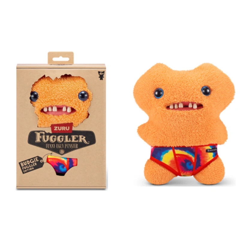 Original Fuggler Teeth Monster Plüschpuppe, hässliches Monster, lustiges Spielzeug