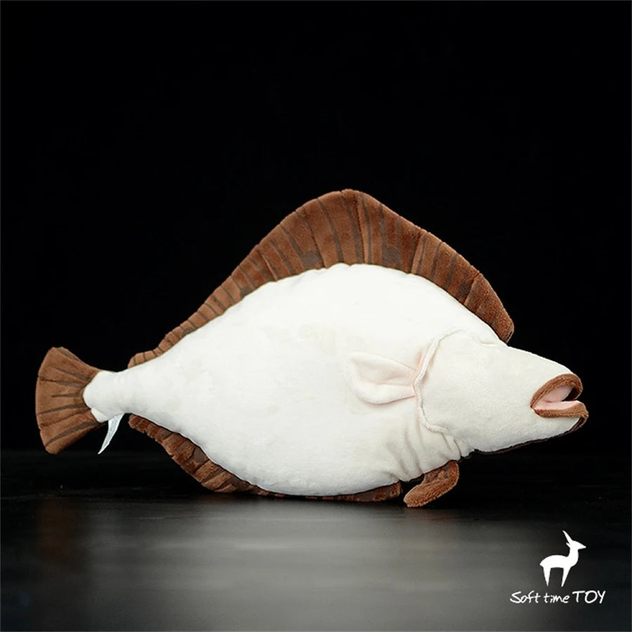 Flatfish, hochwertiges, niedliches Plüschtier, lebensechte Tiere, Stoffpuppe