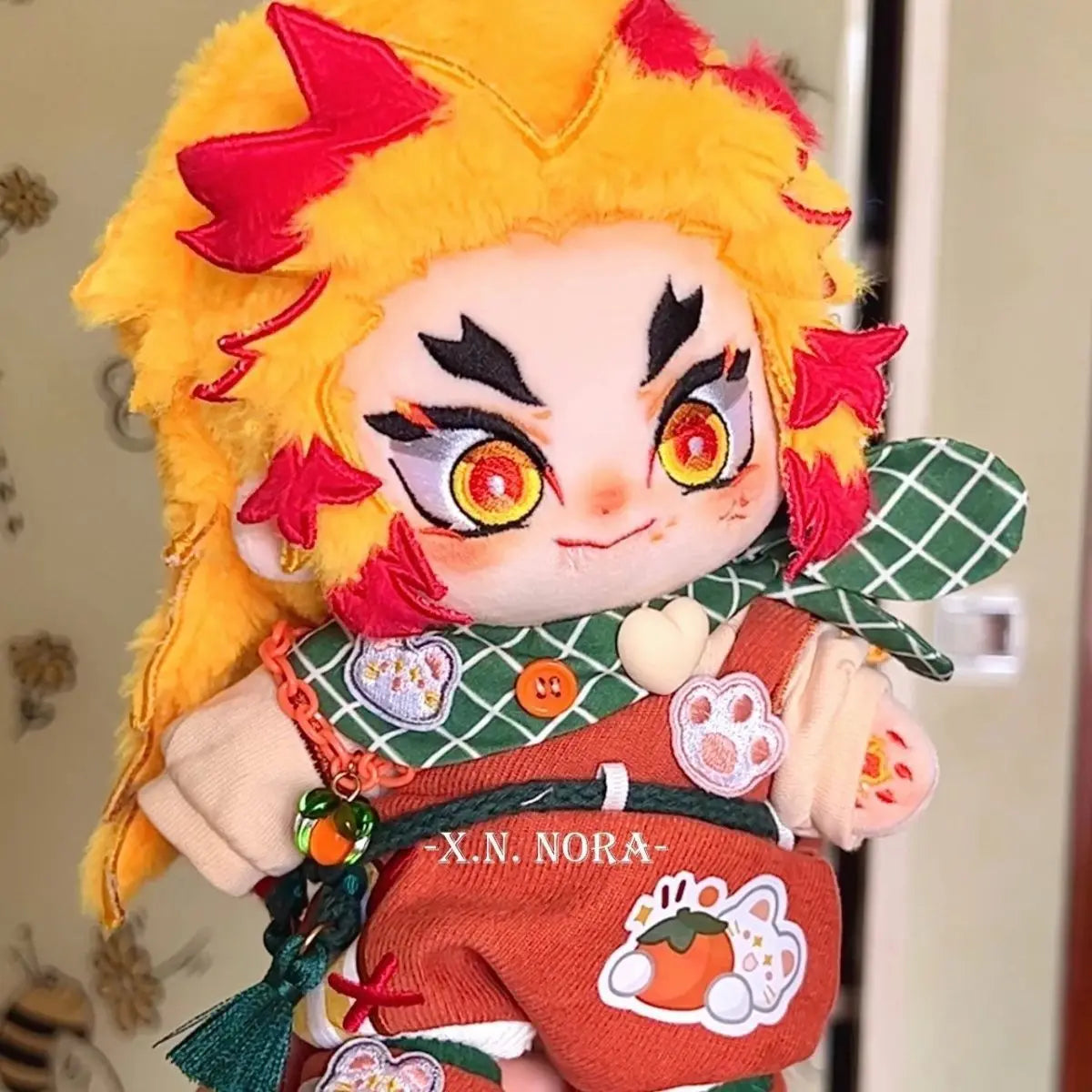 Dämonentöter Rengoku Kyoujurou 20CM Cartoon Plüschpuppe