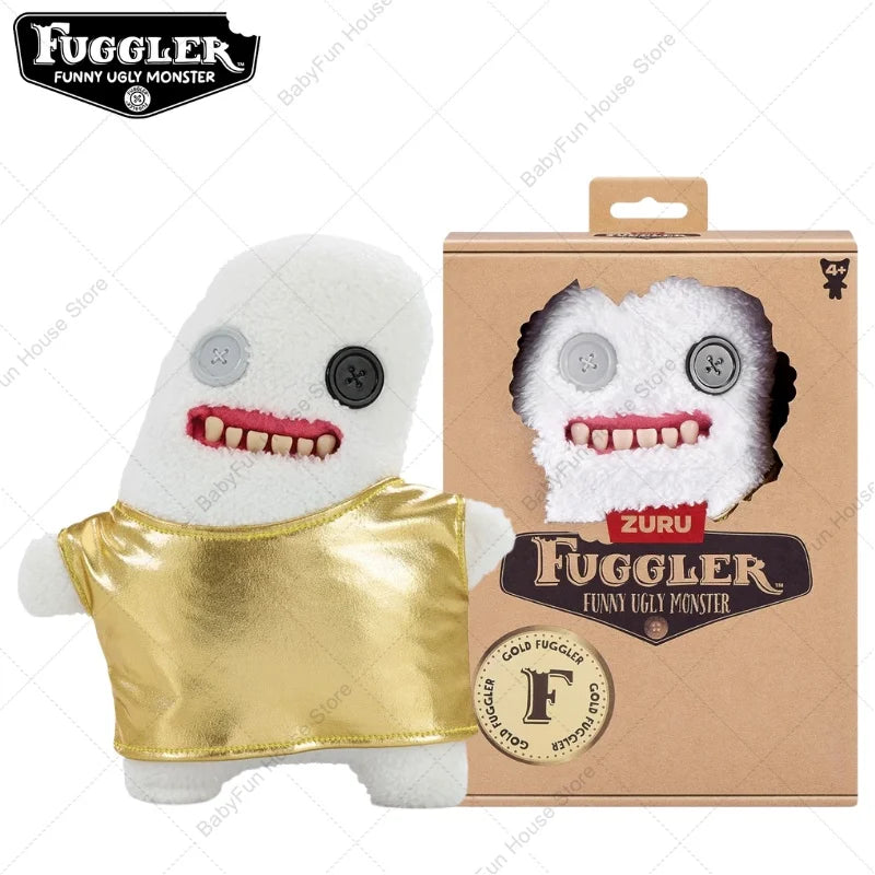 Original Fuggler Lustiges hässliches Plüschmonster mit Zähnen