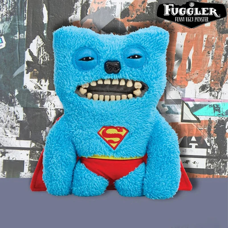 Original Fuggler-Monster-Plüschtiere, lustige Monster mit hässlichen Zähnen, Fuggler-Plüschpuppe