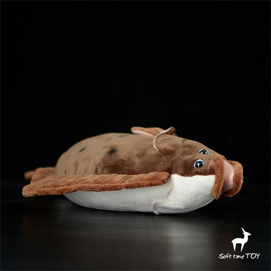 Flatfish, hochwertiges, niedliches Plüschtier, lebensechte Tiere, Stoffpuppe
