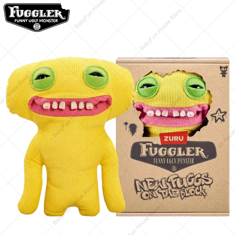 Original Fuggler Lustiges hässliches Plüschmonster mit Zähnen