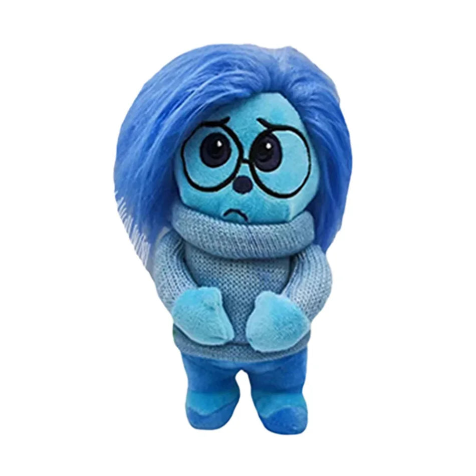 Verschiedene Inside Out 2 Plüshpuppen, 21-28cm, Cute Joy, Fear, Anger, Disgust, Sadness