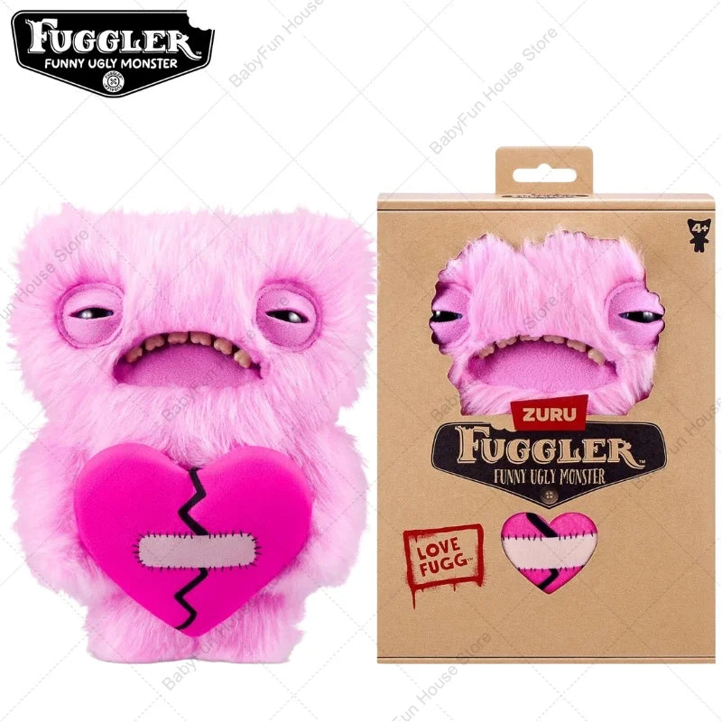 Original Fuggler Lustiges hässliches Plüschmonster mit Zähnen