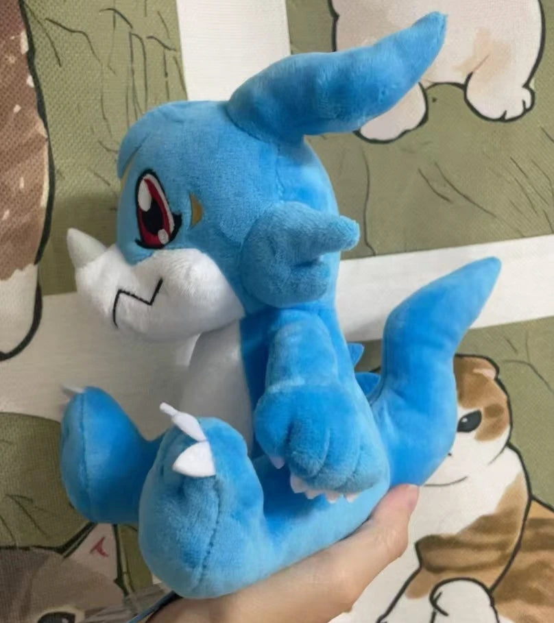 Japan Cartoon Monster, Zeichentrickfigur V-mon, Plüschkreatur, 21cm