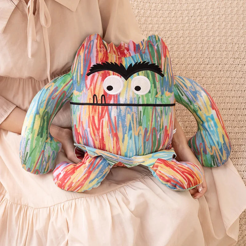 Süßes Monster-Plüschtier, Kuschelweiches Emotionsmonster, kleiner Anhänger