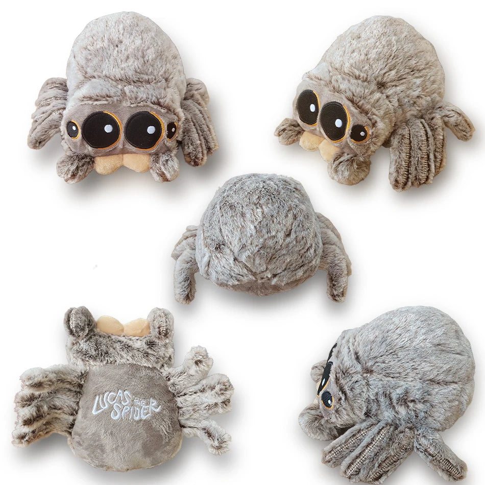 Süßes, kleines Spinnenbaby LUCAS, Plüschtier, weiche Puppe, Halloween-Dekoration
