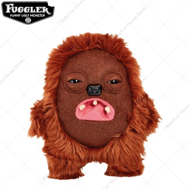 Original Fuggler Lustiges hässliches Plüschmonster mit Zähnen