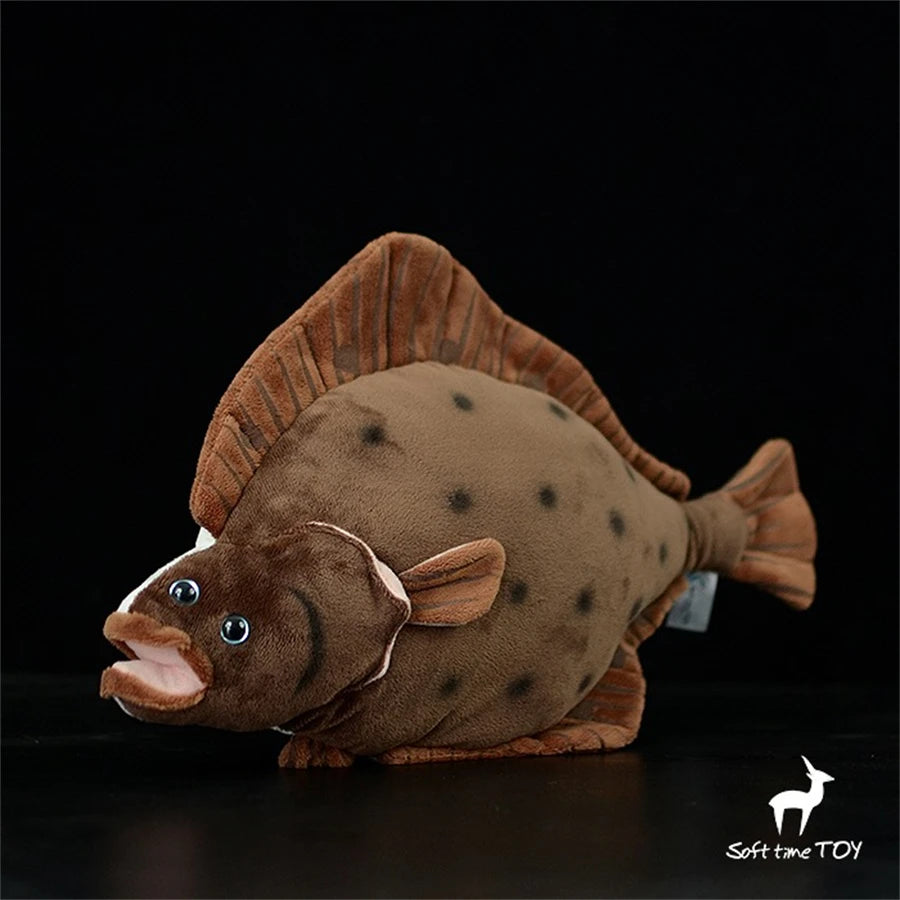 Flatfish, hochwertiges, niedliches Plüschtier, lebensechte Tiere, Stoffpuppe