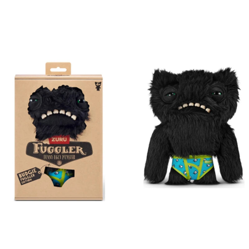 Original Fuggler Teeth Monster Plüschpuppe, hässliches Monster, lustiges Spielzeug