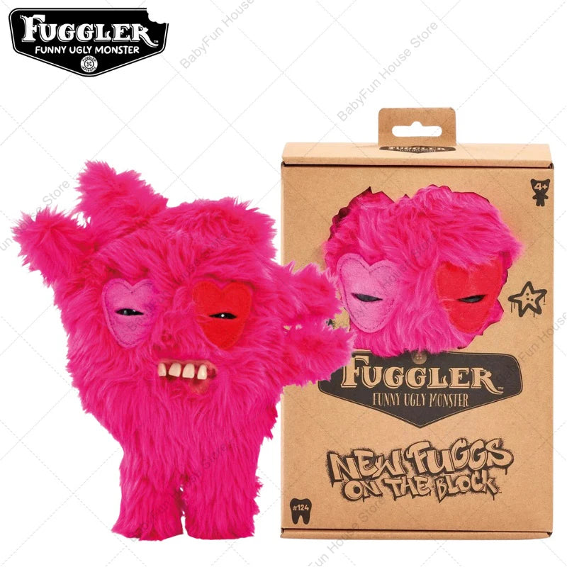 Original Fuggler Lustiges hässliches Plüschmonster mit Zähnen