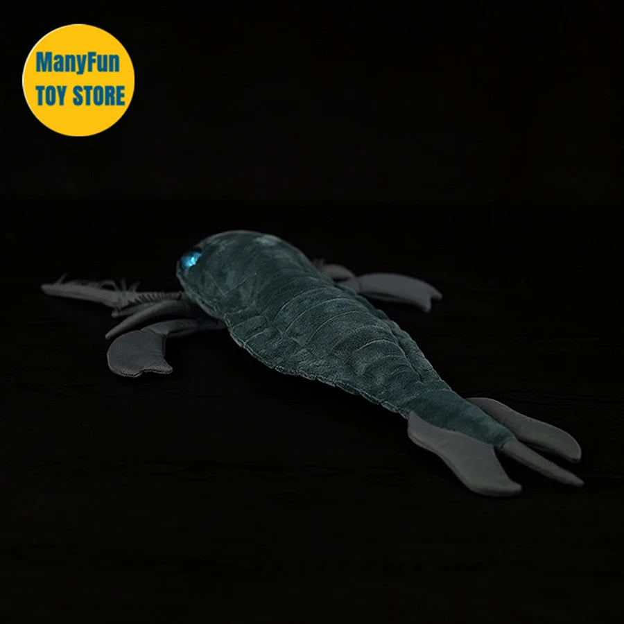 Realistisches Megalograptus Plüschtier Eurypterid Plushie Lebensechtes Stofftier