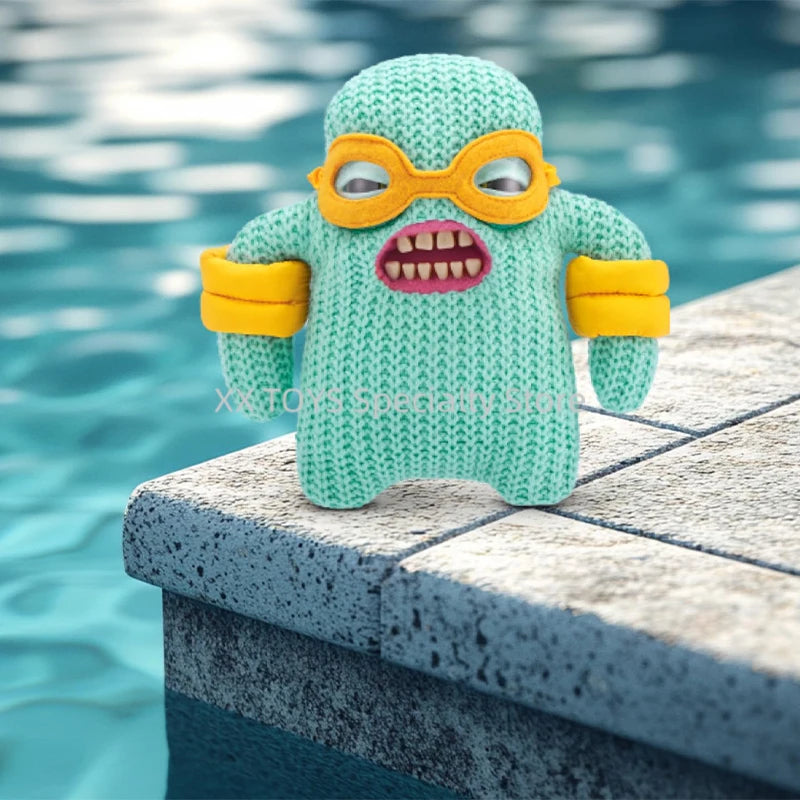 Zuru Fuggler, Lustiges hässliches Monster Vacay Vibes Serie, Plüschtiere, Hässliches Zahnmonster