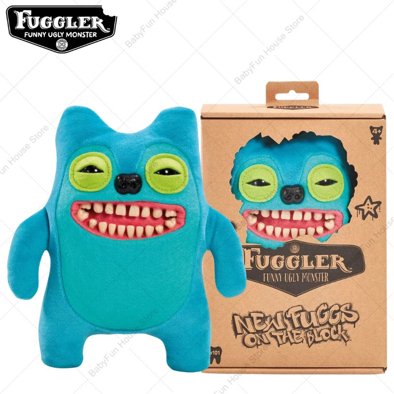 Original Fuggler Lustiges hässliches Plüschmonster mit Zähnen
