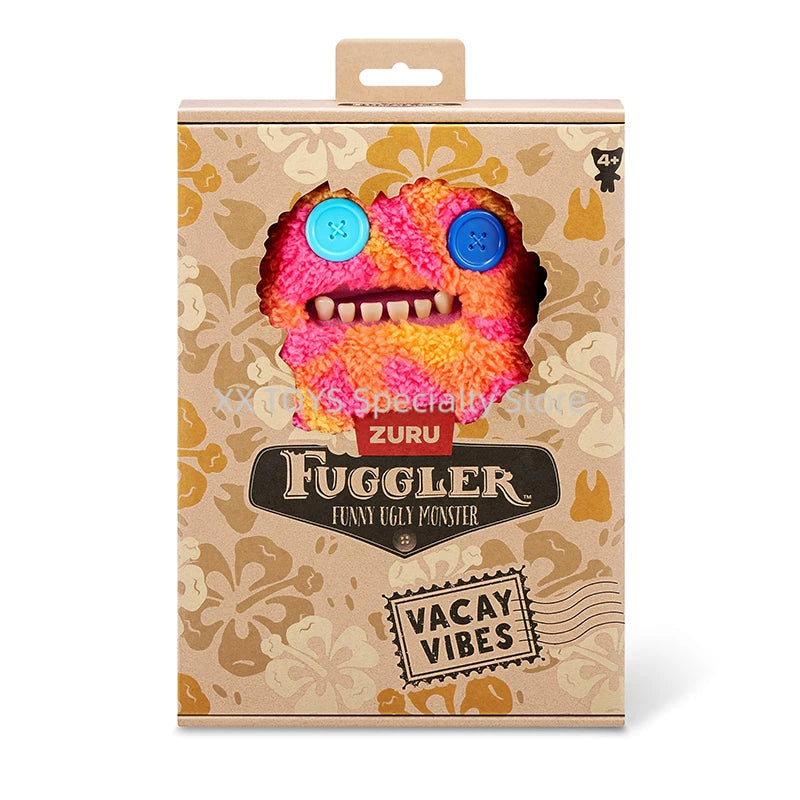 Zuru Fuggler, Lustiges hässliches Monster Vacay Vibes Serie, Plüschtiere, Hässliches Zahnmonster