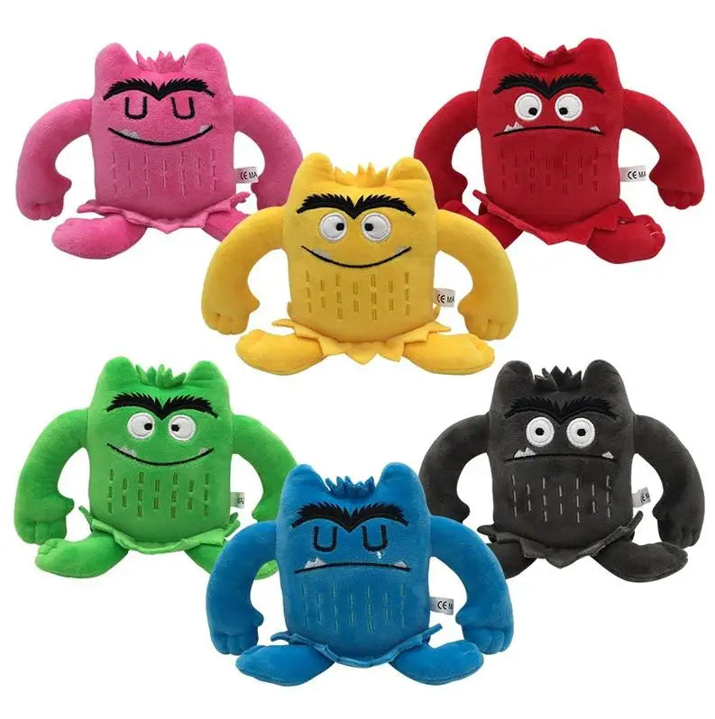 6 kleine Monster/Set in 6 Farben, Kawaii, Die Monster Plüsch Puppe