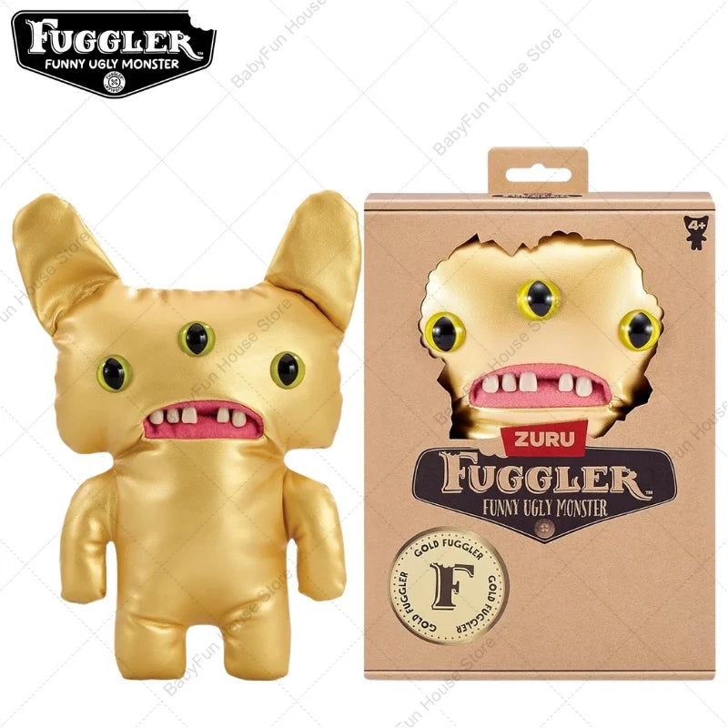 Original Fuggler Lustiges hässliches Plüschmonster mit Zähnen