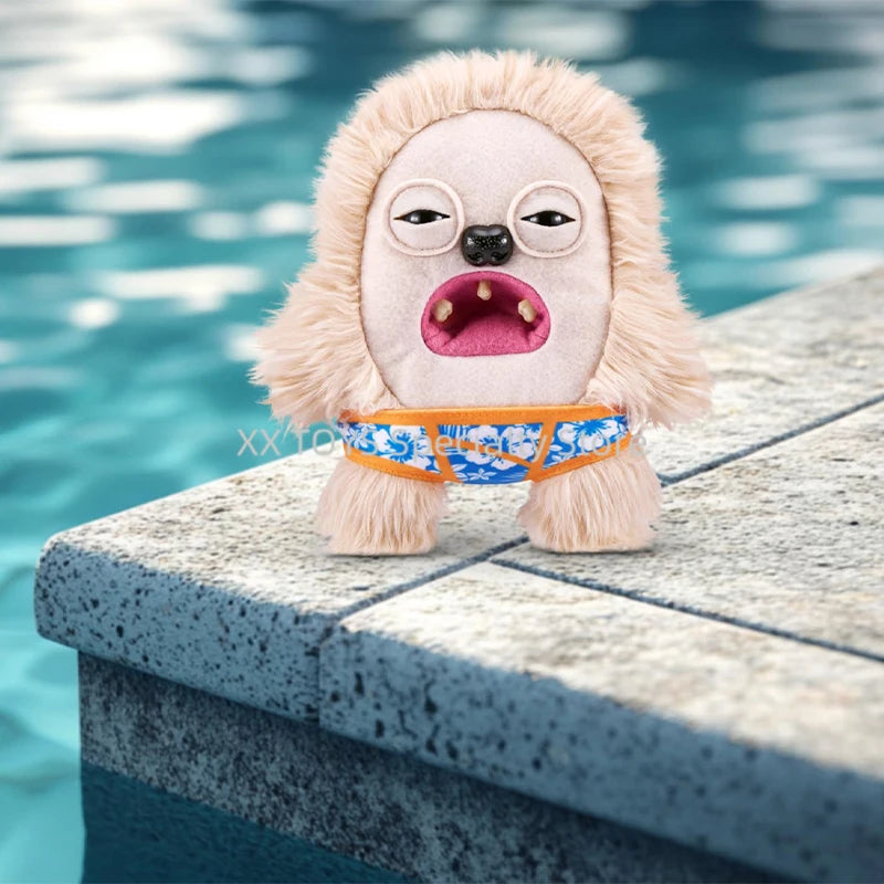 Zuru Fuggler, Lustiges hässliches Monster Vacay Vibes Serie, Plüschtiere, Hässliches Zahnmonster