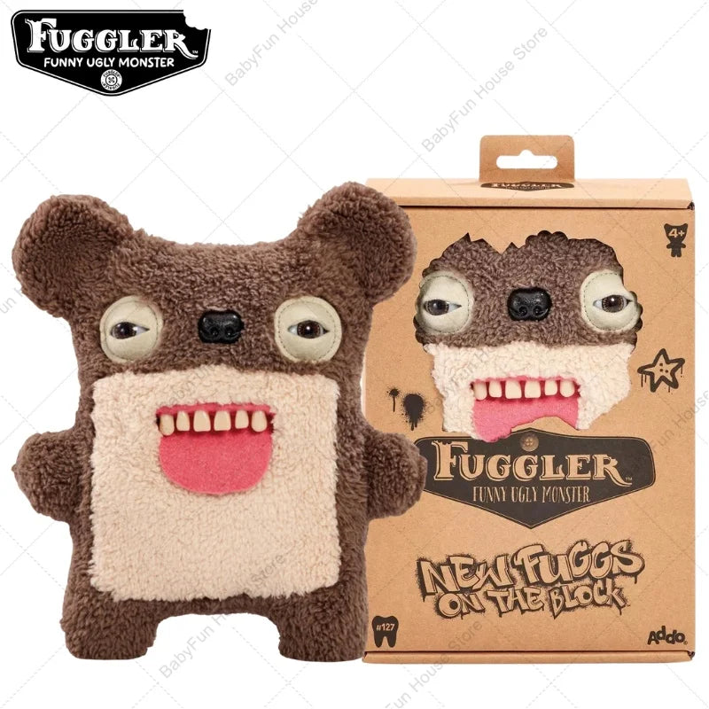 Original Fuggler Lustiges hässliches Plüschmonster mit Zähnen
