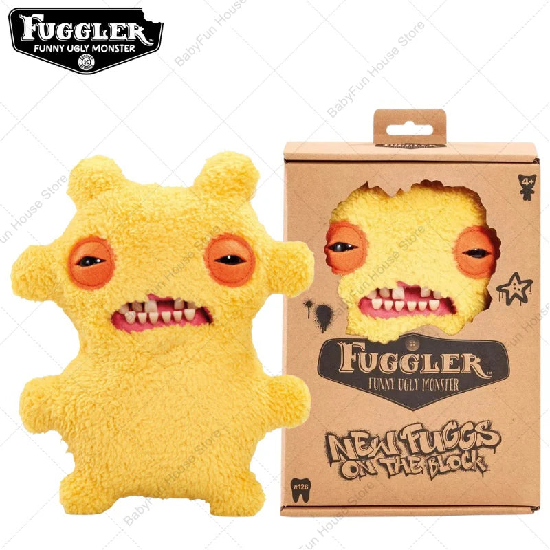 Original Fuggler Lustiges hässliches Plüschmonster mit Zähnen
