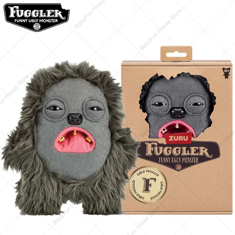 Original Fuggler Lustiges hässliches Plüschmonster mit Zähnen
