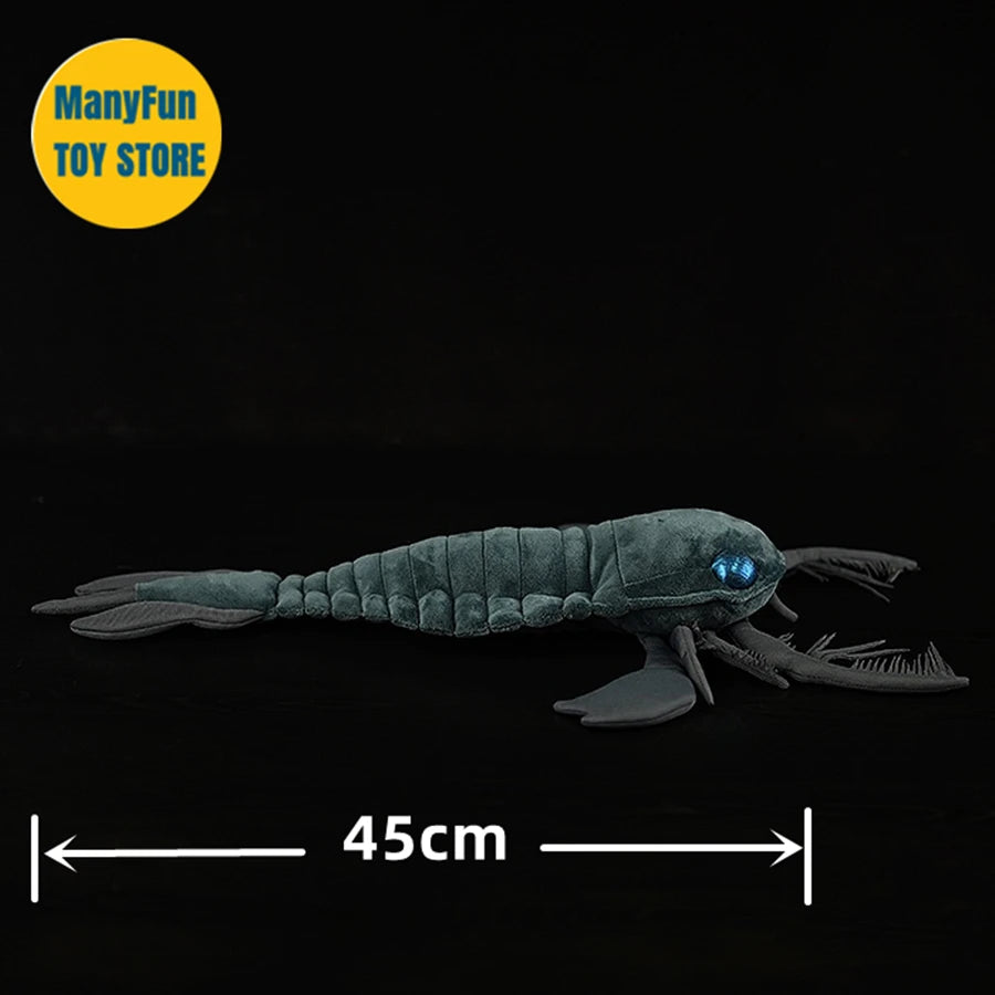 Realistisches Megalograptus Plüschtier Eurypterid Plushie Lebensechtes Stofftier