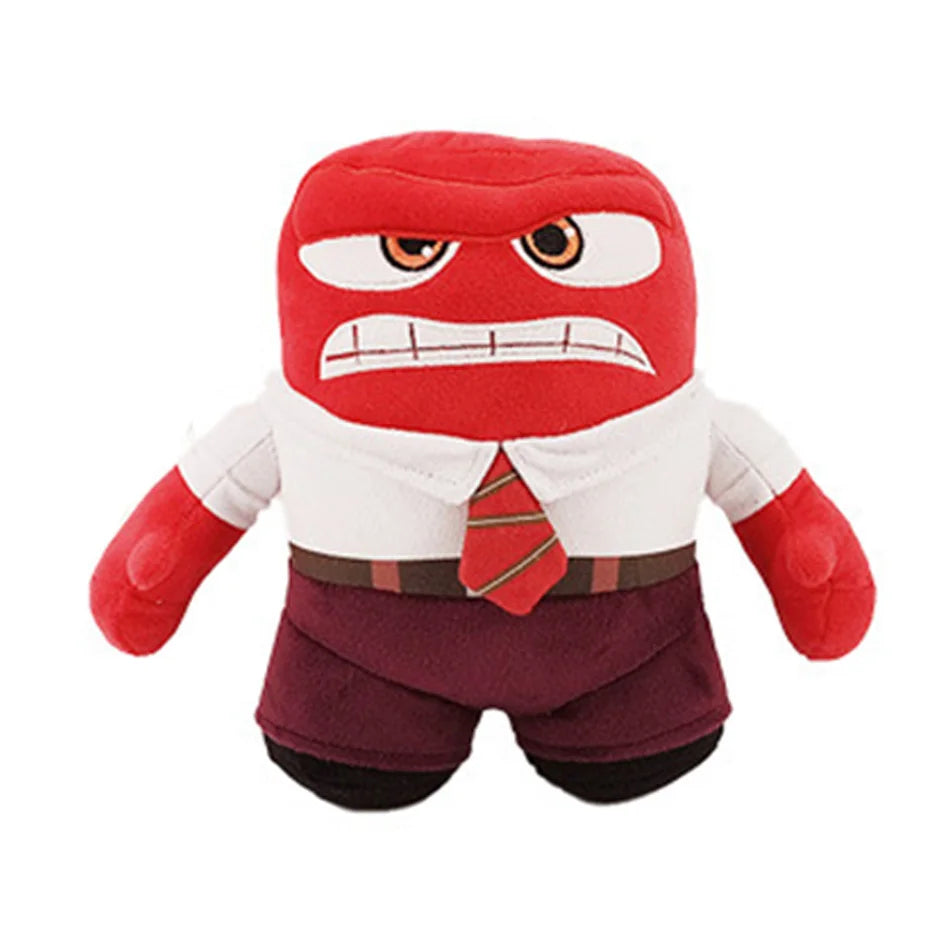 Verschiedene Inside Out 2 Plüshpuppen, 21-28cm, Cute Joy, Fear, Anger, Disgust, Sadness