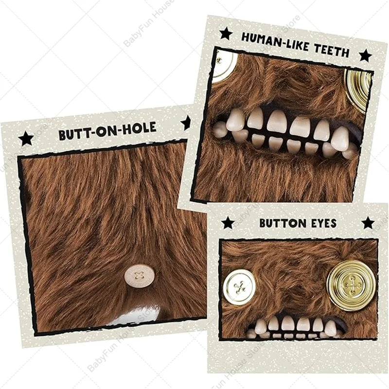 Original Fuggler Lustiges hässliches Plüschmonster mit Zähnen