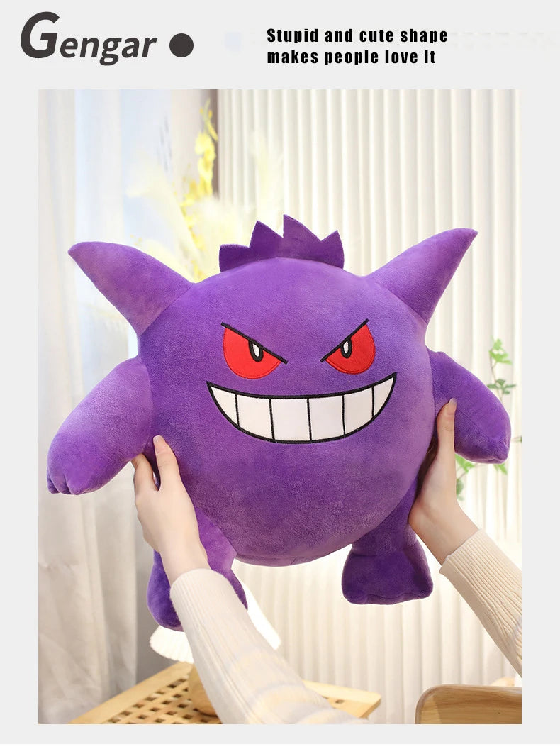 20/40/60cm Gengar Pokemon Anime Plüschtiere, weiches Pokémon Plüschkissen