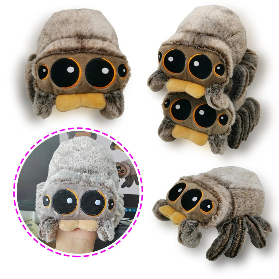 Süßes, kleines Spinnenbaby LUCAS, Plüschtier, weiche Puppe, Halloween-Dekoration