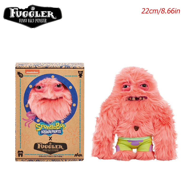 Original Fuggler-Monster-Plüschtiere, lustige Monster mit hässlichen Zähnen, Fuggler-Plüschpuppe