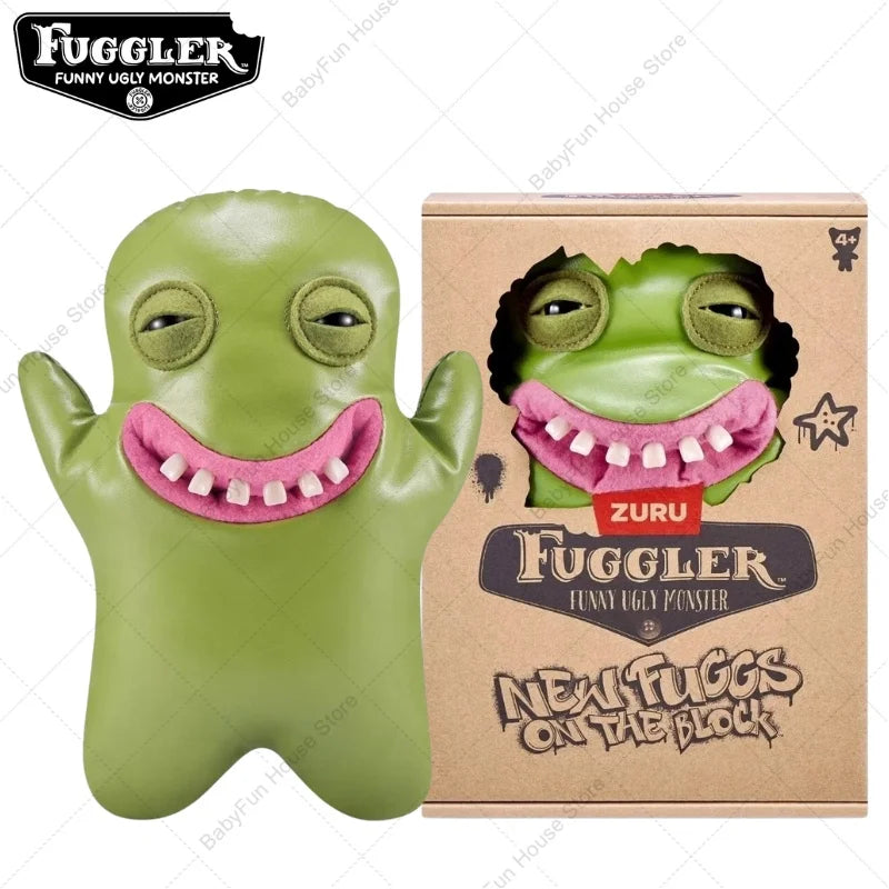 Original Fuggler Lustiges hässliches Plüschmonster mit Zähnen