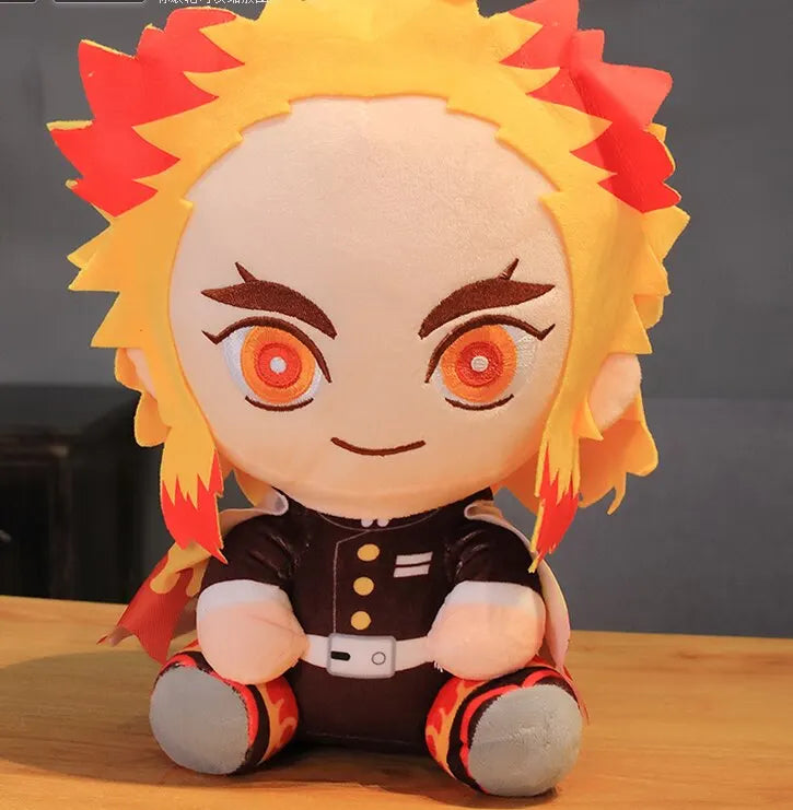 20cm Hot Japan Demon Slayer Plüschpuppen Lovely Anime Kimetsu No Yaiba Kamado Tanjirou Nezuko Zenitsu Kyoujurou
